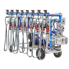 Sekiz Sağım Mobil Sağımhane Sistemi (Elekronik Pulsatörlü)