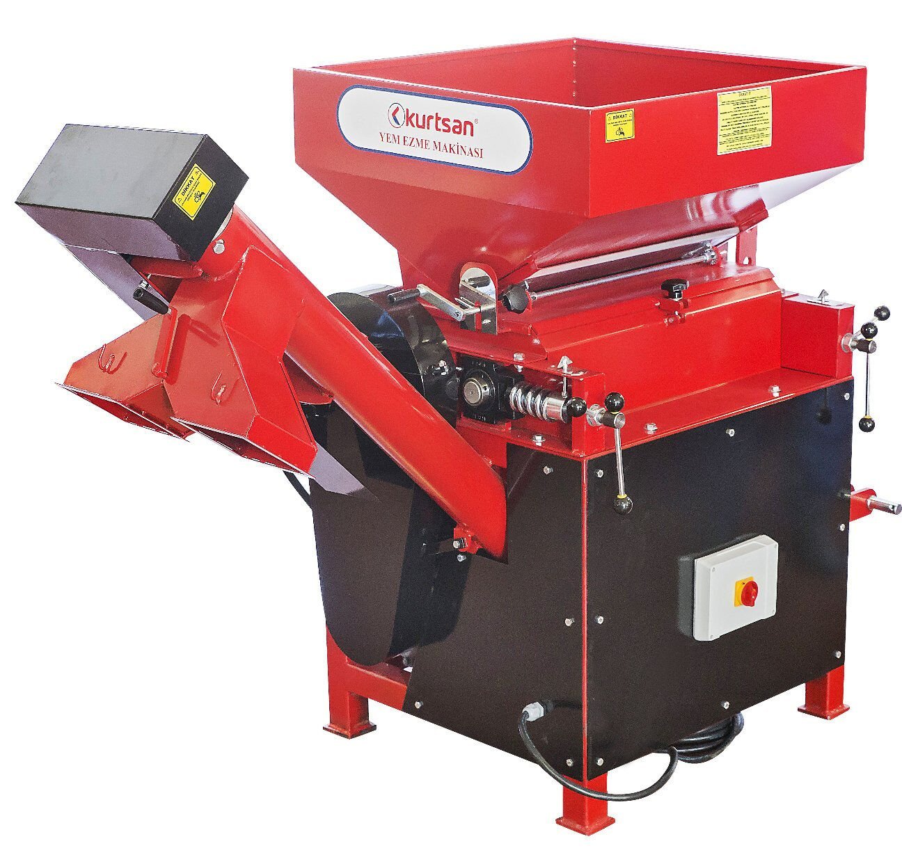 Yem Ezme Makinesi Elektrikli-Şaftlı (10HP)