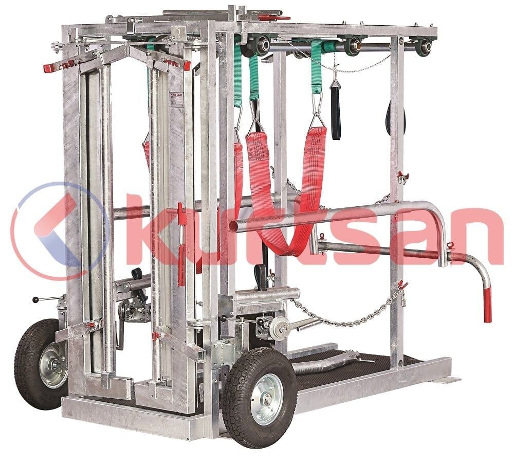 Kurtsan Büyükbaş Tırnak Bakım Aracı (Manuel-Kantarlı)