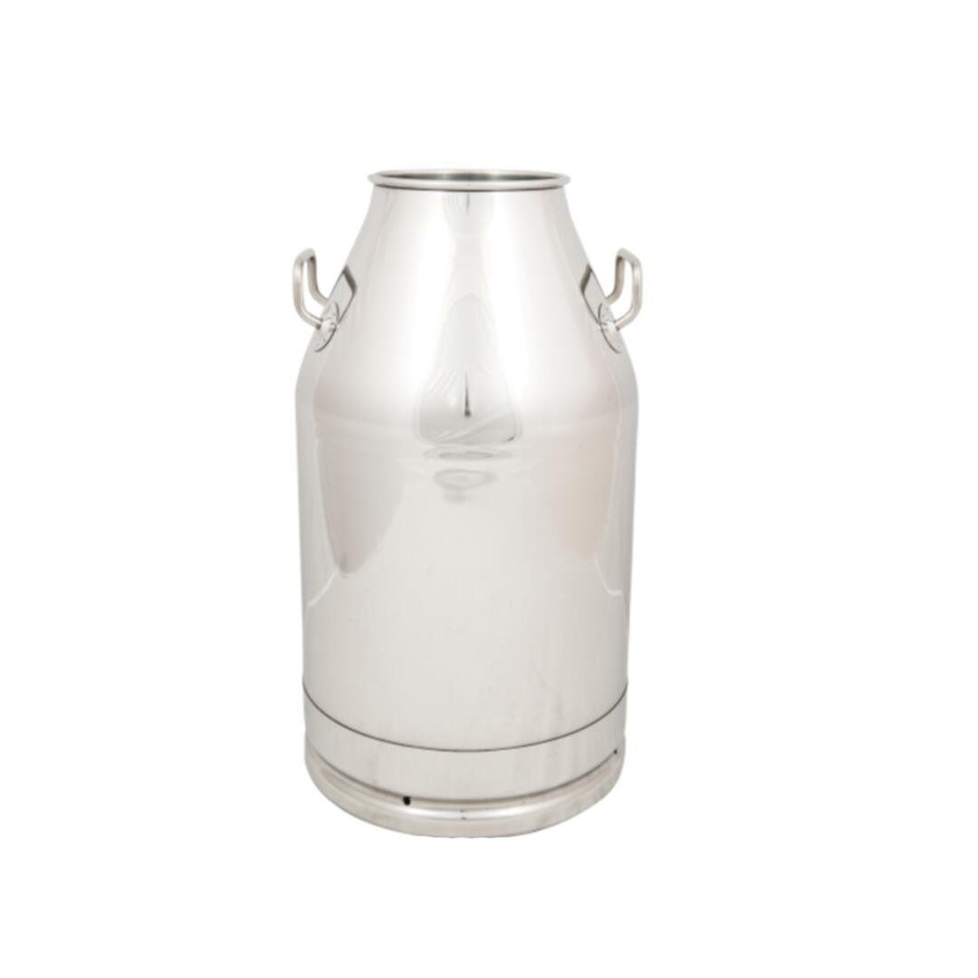 Paslanmaz Güğüm Kapak Çapı 40 LT 18 CM