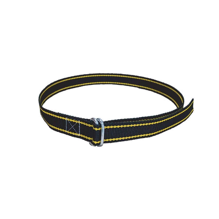 Boyun Askı Kayışı Siyah-Sarı Oval Tokalı (160 CM)