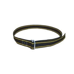 Boyun Askı Kayışı Siyah-Sarı Oval Tokalı (160 CM)