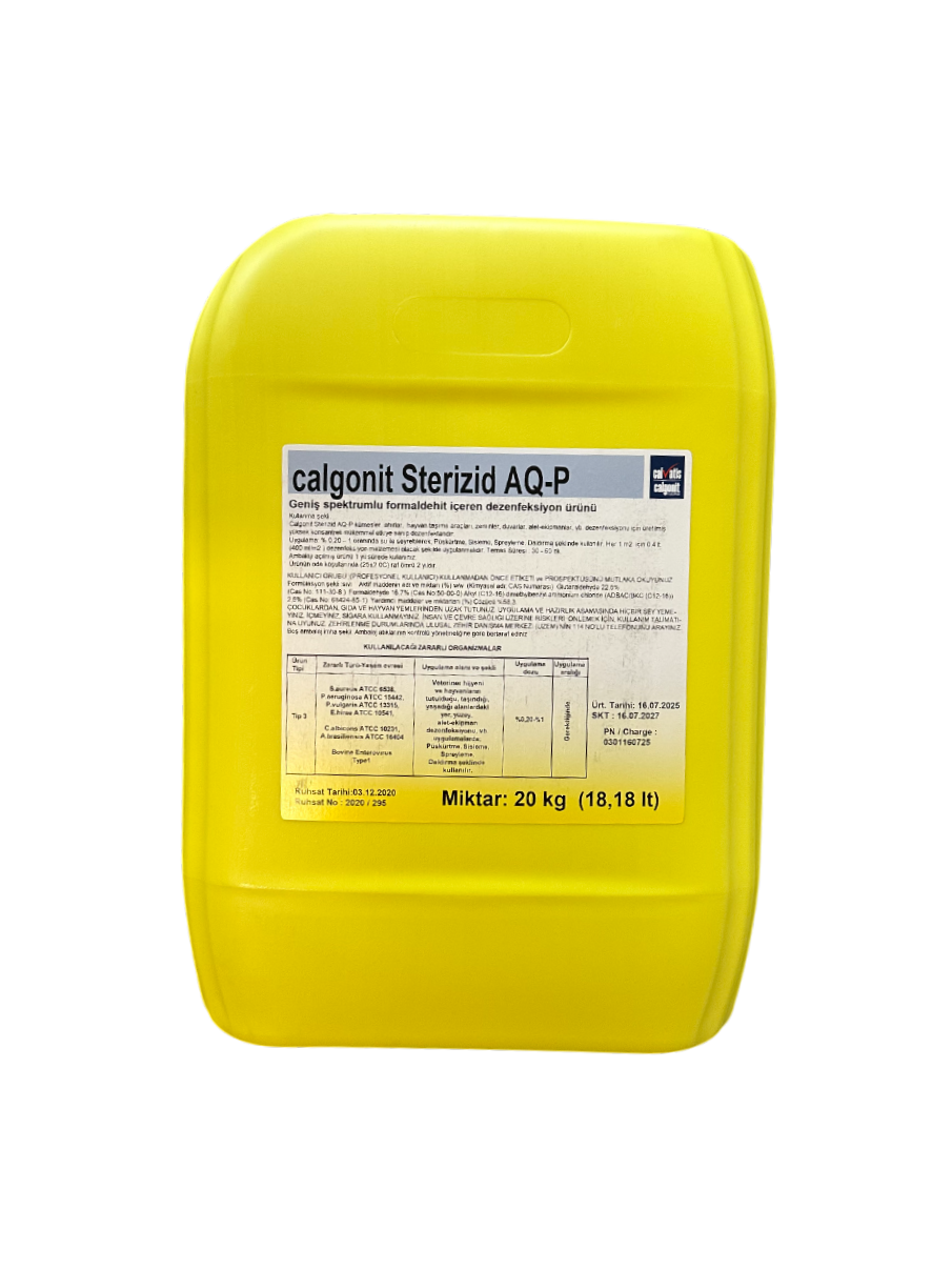 CALGONIT STERİZİD AQ-P 20 KG
